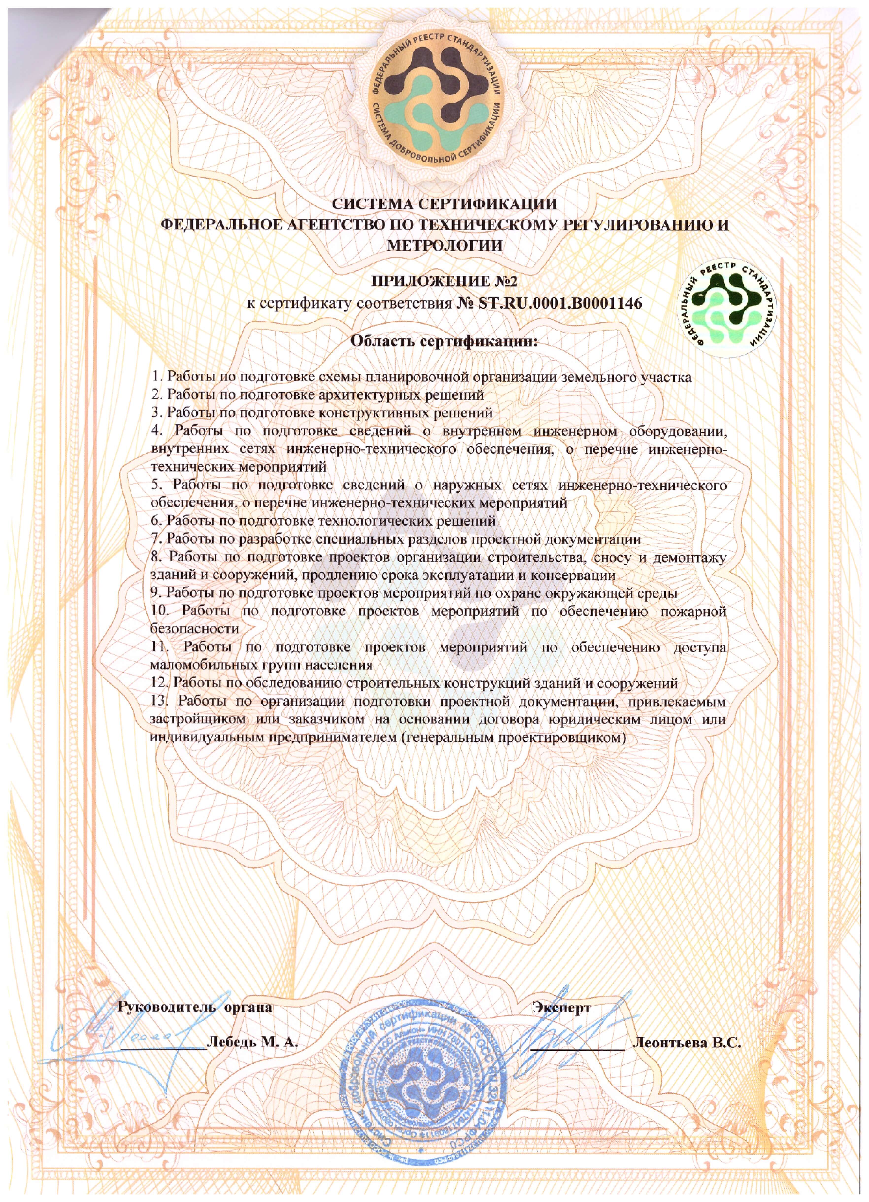 Приложение №2 (ГОСТ Р ИСО 45001)